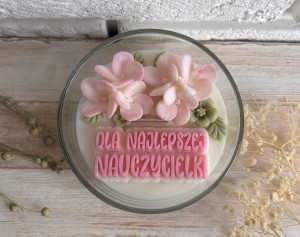 Dla nauczycielki świeca sojowa -150g 