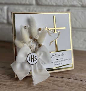 Pamiątka Komunii  Świętej -pudełko