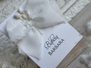 Winietka handmade na ślub, chrzest, komunię czy urodziny.