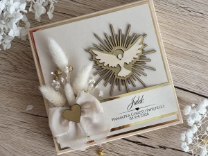 Pamiątka Chrztu Świętego -pudełko