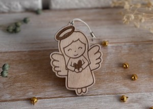 Podziękowania dla gości zawieszka- Aniołek